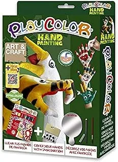 PLAYCOLOR PACK ART&CRAFT HAND PAINTING