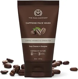 The Man Company Coffee Face Wash with Coffee Arabica & Green Tea Extracts | Deep Cleanser | Dirt Removal | Soothes Skin - 100ml