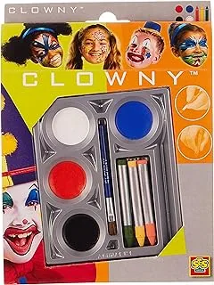 SES Creative Clowny Face Paint Set Of 3 Crayons And 4 Aqua