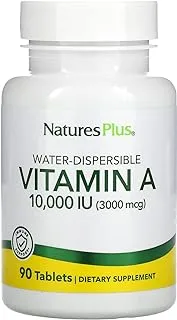 Nature's Plus Vitamin A 10000 Iu Water-Dispersible 90S Tabs