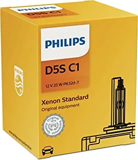 Philips Standard Authentic Xenon Hid Headlight Bulb D5Sc1- Silver