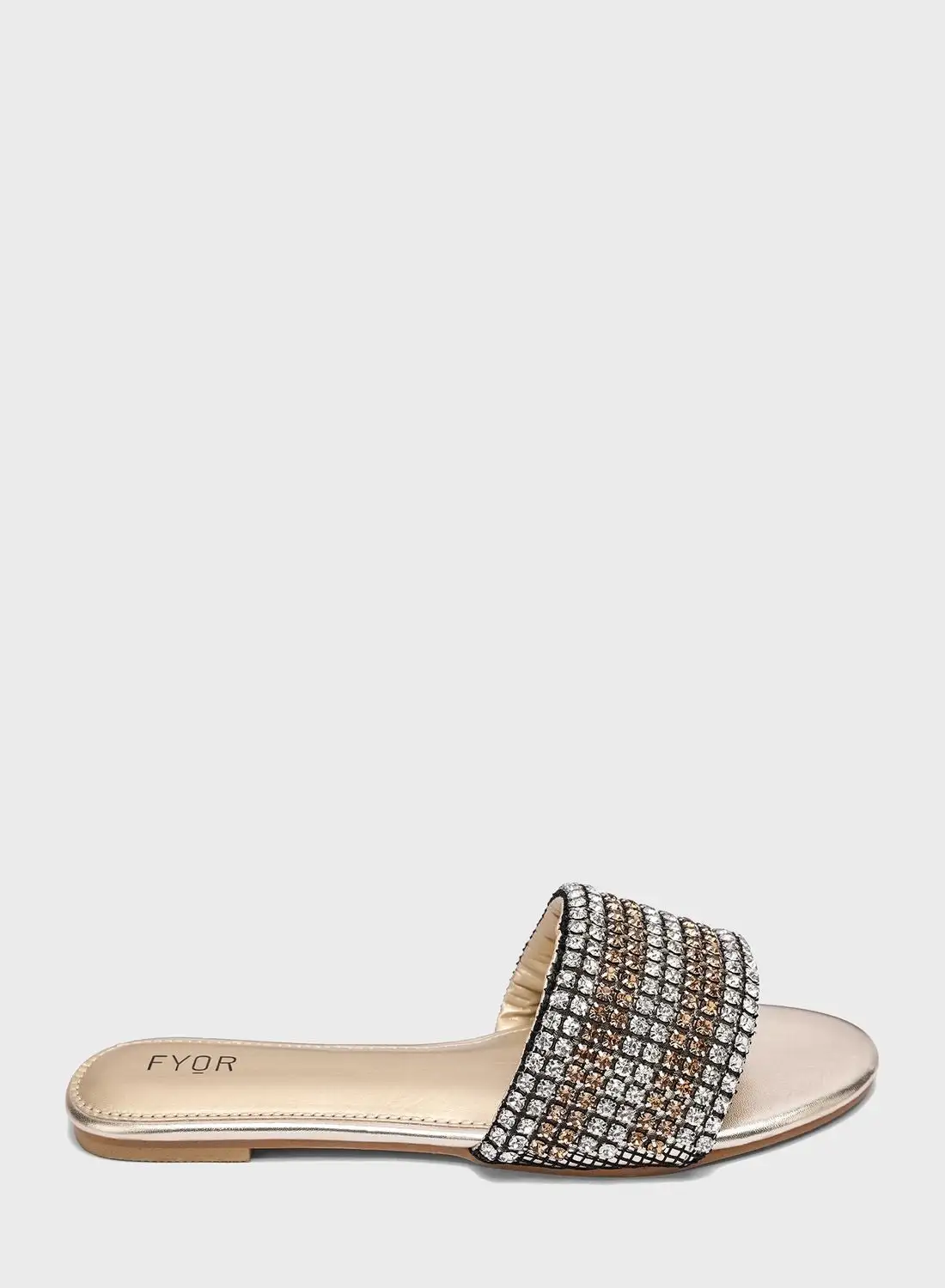 FYOR One Strap Flat Sandals