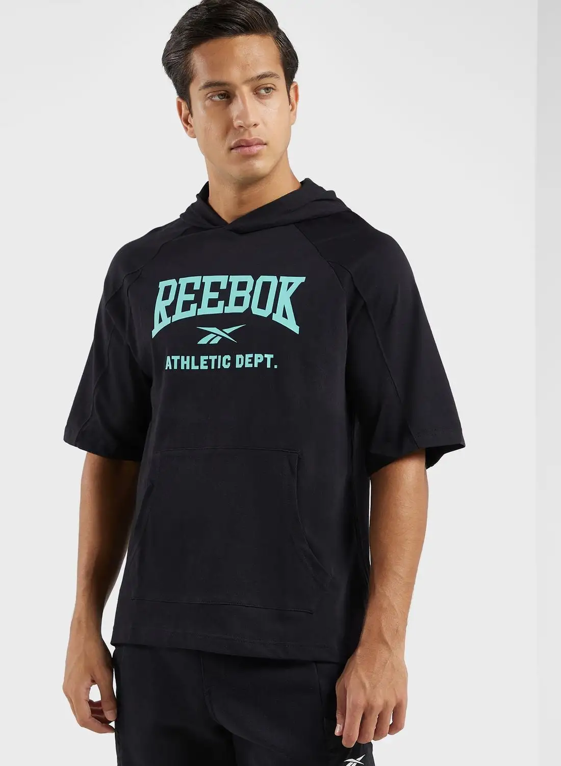 Reebok Wor Graphic Ss Hoodie