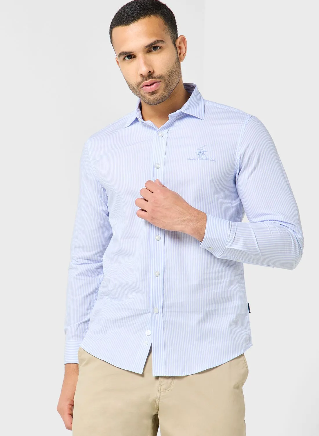 bhpoloclub Striped Regular Fit Shirt