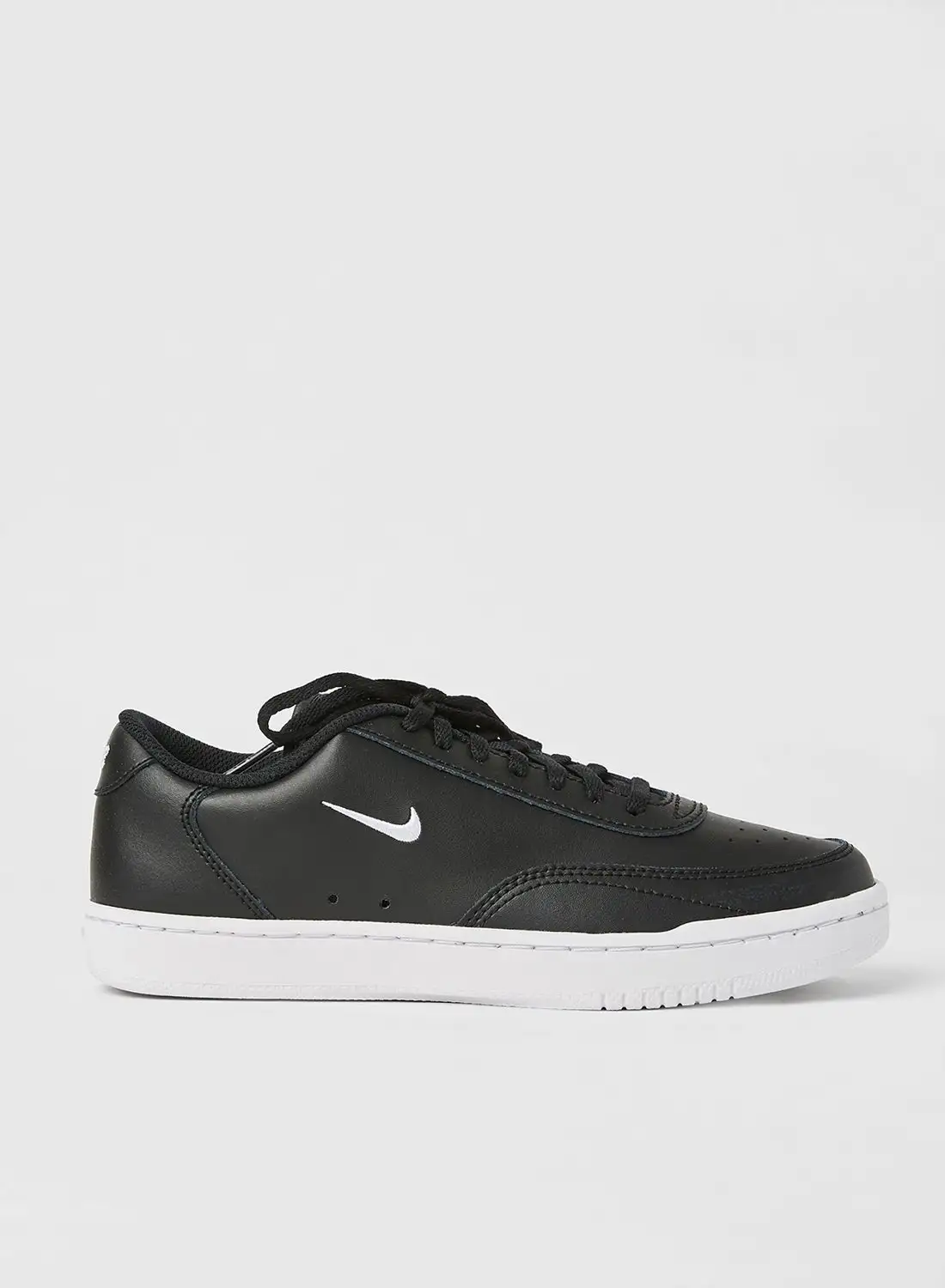 Nike Court Vintage Low Top Sneaker Black/White-Total Orange