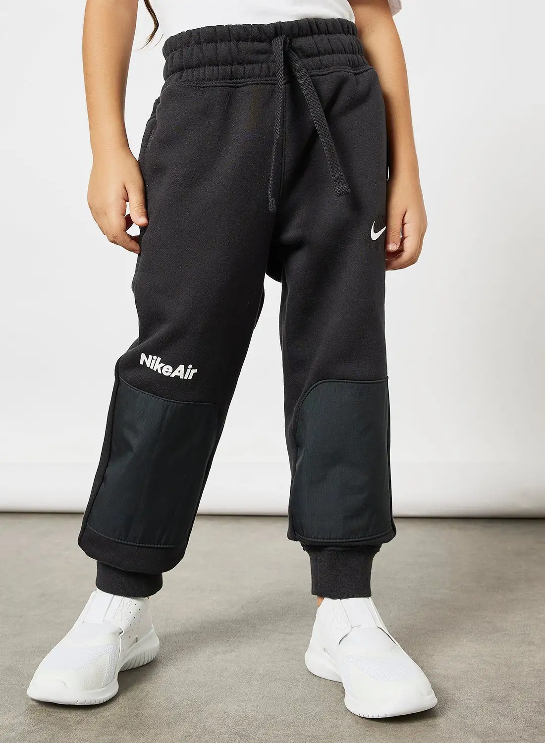 Nike Older Kids Logo Sweatpants Black/White