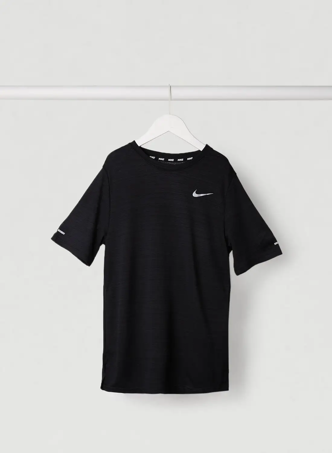 Nike Kids Dri Fit Miler T-Shirt Black