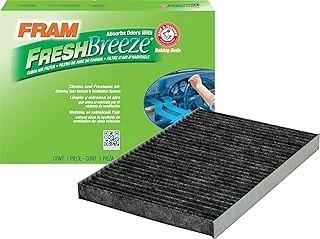 FRAM Fresh Breeze Cabin Air Filter Replacement for Car Passenger Compartment w/Arm and Hammer Baking Soda, Easy Install, CF11666 for Select Hyundai Vehicles