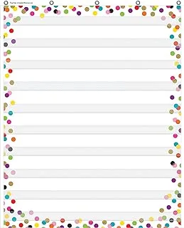 Teacher Created Resources Confetti 10 Pocket Chart (34