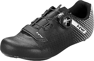 Northwave Core Plus 2 Wide Road Bike Shoes, 41 Size, Black or Silver