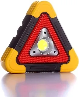 Eacam Triangle Warning Light - Eacam Portable 30W 1200LM Super Bright Warning Work Floodlight for Camping Hiking Car Repairing