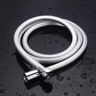 Biella Biellaâ„¢ PVC Handheld Shower Head Hose â€“ 360° Twist Free Rotation with Heat Resistance-120cm