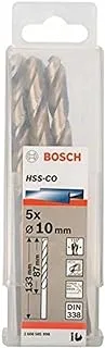 Bosch HSS-Co P5 Metal Drill Bits, 10 mm