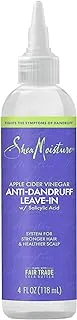 SHEA MOISTURE SheaMoisture Hair Care System For Stronger Hair & Healthier Scalp Anti-Dandruff Leave-In Formulated with Apple Cider Vinegar Fair Trade Shea Butter 118ml