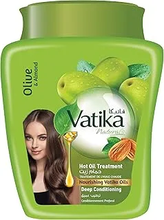 Vatika Naturals Hammam Zaith with Olive & Almond - Hot Oil Treatment for Deep Conditioning - 1 kg