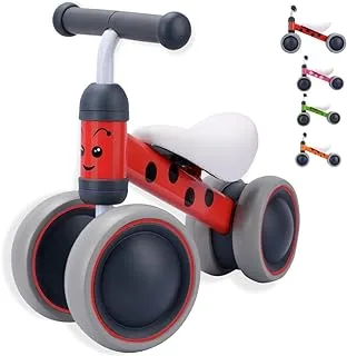 BOLDCUBE My First Bike Baby Balance Bike 1 Year Old Baby Gifts Trike Garden Toys Toddler Push Ride On Walker with No Pedals 1st Birthday Present for Boys Girls Age from 6 Months Old