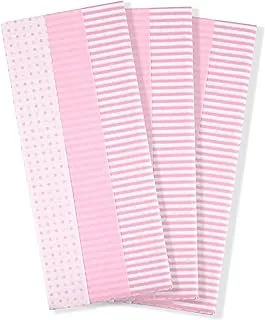 Various Brands Baby Tissue Paper 6-Sheets, Pink