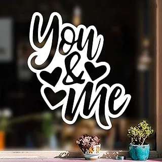 BPA Vinyl Wall Art Decal - You & Me - 25