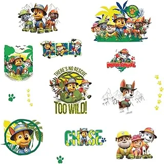 RoomMates RMK3610SCS Paw Patrol Jungle Peel and Stick Wall Decals