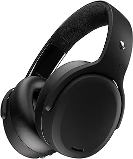 Skullcandy Crusher ANC 2 Bluetooth Noise Cancelling Headphones 50 Hours Battery Extra Bass Tech Use with Android and iPhone With Microphone Wireless Headphones Noise Cancelling - Black