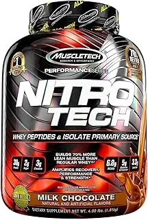 Muscletech Nitro-Tech Milk Chocolate Post-Workout Protein - 4lbs