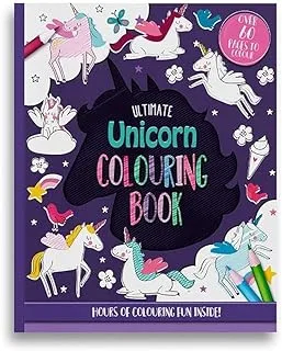 Eurowrap Unicorn Colouring Book-36S Fsc