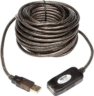 Tripp Lite USB 2.0 Hi-Speed Active Extension Repeater Cable (A M/F) 10 Meter (33-ft.) (U026-10M)