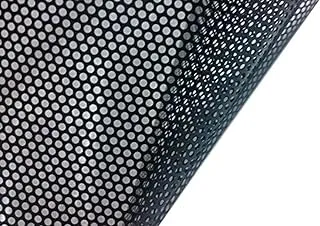 BPA Black Perforated One-Way Vision Vinyl Automotive Window Wrap Roll (120