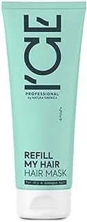 NATURA SIBERICA ICE Refill My Hair MASCARILLA CAPILAR Cabello SECO 200ML