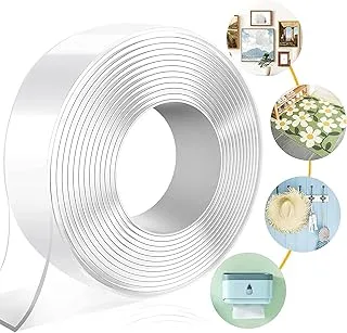 Double Sided Tape, Nano tape, Washable reusable Tape, Adhesive mounting tape,acrylic double-sided tape, White Crystal 3M tape