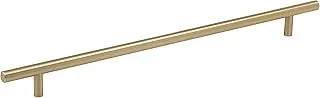 Amerock BP19014BBZ Bar Cabinet Pull, Golden Champagne, 12-5/8 Inches