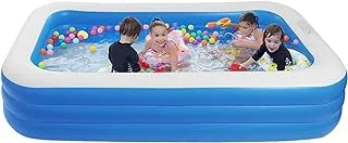 COOLBABY PVC Children's Inflatable Swimming Pool Home Outdoor Large Family Pool Thickened Plastic Pool