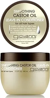 Giovanni Smoothing Castor Oil Leave-In Conditioner For All Hair Types (11.5fl. oz/340ml)