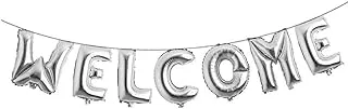 Italo Welcome Foil Balloon, Silver