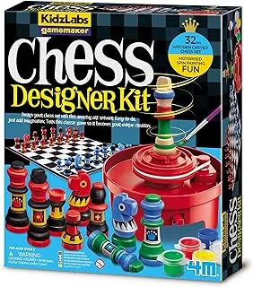 4M KidzLabs - Motorised Spin Art Chess Designer Game