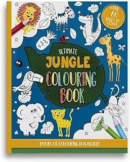 Eurowrap Jungle Colouring Book-36S Fsc