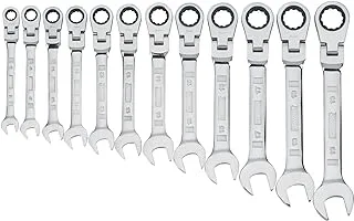 DEWALT Ratcheting Wrench Set, MM, Flexible, 12-Piece (12PC), One Size