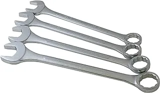 SUNEX TOOLS 9604 Super Jumbo SAE Combination Wrench Set, 4-Piece, Silver