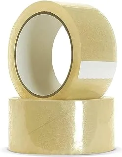 Biella™ Clear Packing Tape 2inch x 50yard - Transparent Packaging Tape Roll for Home, Office, Carton Sealing &Storage