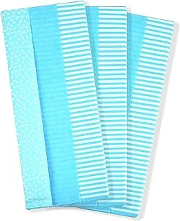 Various Brands Baby Tissue Paper 6-Sheets, Blue