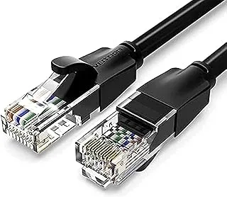 Vention Cat.6 UTP Patch Cable IBE series copper-clad Aluminum 1000Mpbs 250MHz Aluminum Foil PVC Jacket 1M Black