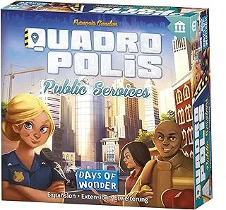 لعبة Days of Wonder Quadropolis للخدمات العامة Exp Board