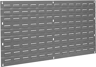 Akro-Mils 30136 Louvered Steel Wall Panel Garage Organizer for Mounting AkroBin Storage Bins, (36-Inch W x 19-Inch H), Grey, (1-Pack)