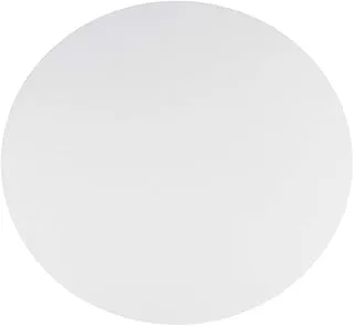 BPA Round Paint Board Canvas Oval Stretched Canvas Boards Art Board Plank Set for Students Artist Hobby Painters Beginners 40CM