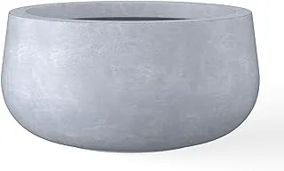 Kante Planter, Concrete, Slate Gray, 16