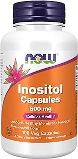 Now Foods Inositol 500mg, 100 Veg Capsules