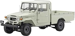 كيوشو 1/18 مقياس تويوتا لاند كروزر FJ40 نموذج شاحنة ديكاست، أبيض