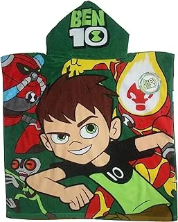 Warner Brothers 2S20729-FREE Boy's Poncho, One Size, Green