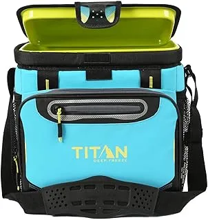 Arctic Zone Titan Deep Freeze Cooler - Zipperless Hardbody Cooler with Deep Freeze Insulation, HardBody Liner, and SmartShelf