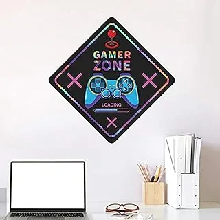 BPA Game Zone Loading Wall Sticker Game Wall Decor Home Decor Gamer Room Wall Mural Boys Bedroom Decoration (6013)